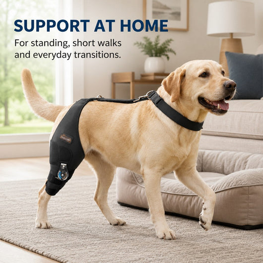 Adjustable Hinged Dog Knee Brace