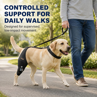 Adjustable Hinged Dog Knee Brace