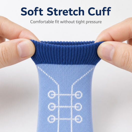 Komavic French Bulldog Non-Slip Socks Indoor Grip 4-Pack