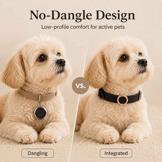 Komavic AirTag Pet Collar for Cats & Small Dogs
