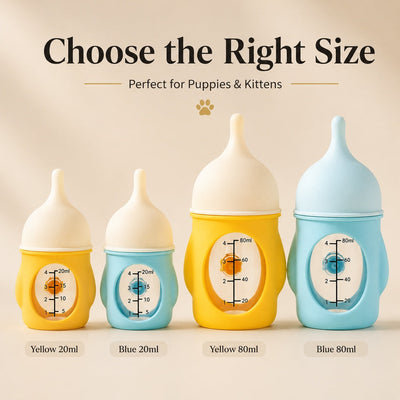 Komavic Newborn Pet Nursing Bottle for Puppies & Kittens