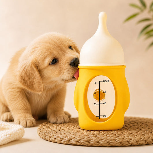 Komavic Newborn Pet Nursing Bottle for Puppies & Kittens