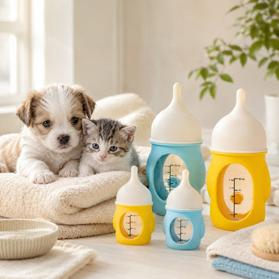 Komavic Newborn Pet Nursing Bottle for Puppies & Kittens