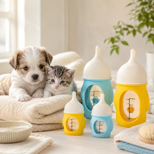 Komavic Newborn Pet Nursing Bottle for Puppies & Kittens