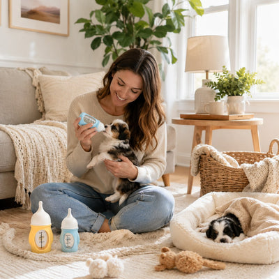 Komavic Newborn Pet Nursing Bottle for Puppies & Kittens