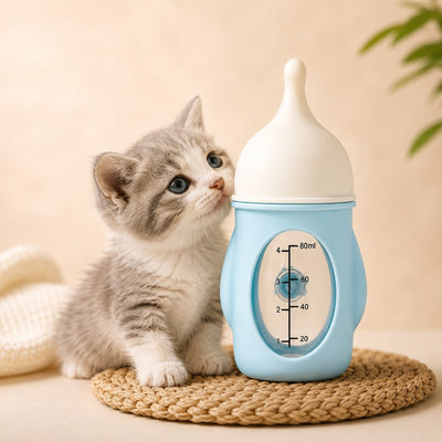 Komavic Newborn Pet Nursing Bottle for Puppies & Kittens