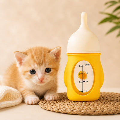 Komavic Newborn Pet Nursing Bottle for Puppies & Kittens