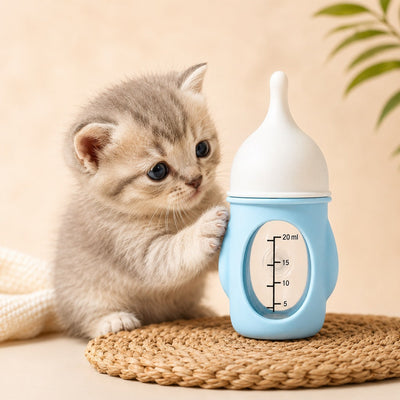 Komavic Newborn Pet Nursing Bottle for Puppies & Kittens