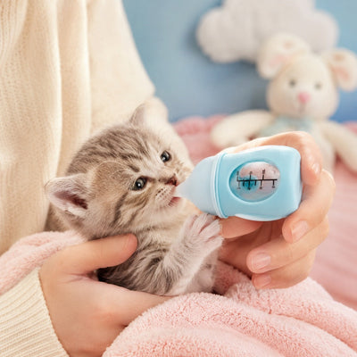 Komavic Newborn Pet Nursing Bottle for Puppies & Kittens