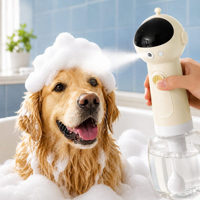 Pet Bath Bubble Maker Foam Sprayer