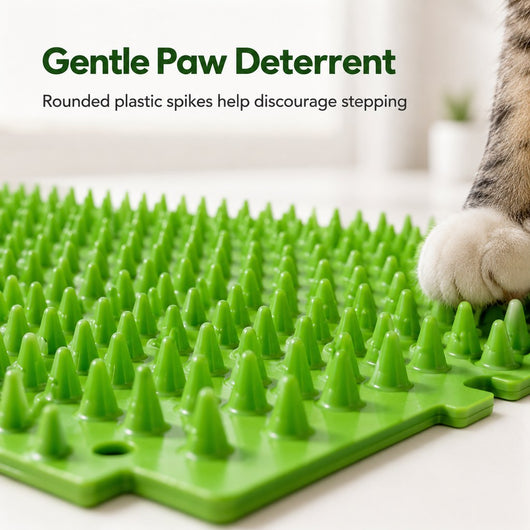 Green Cat Deterrent Mat