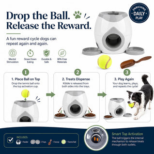 Komavic Dog Puzzle Feeder Slow Feeding & Reward Play