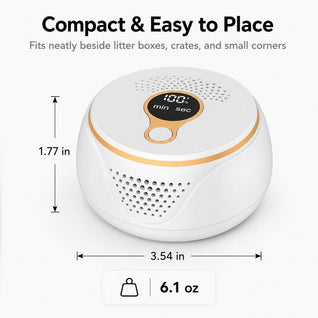 Rechargeable Pet Odor Deodorizer with USB-C & 3 Modes