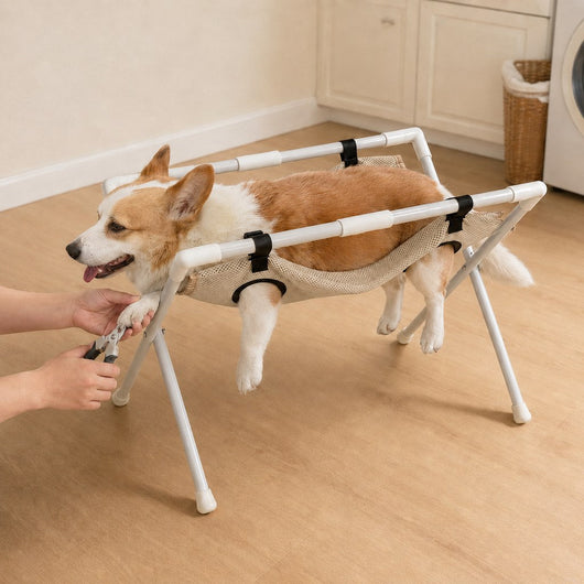 Komavic Pet Grooming Stand Hands-Free Nail Trimming