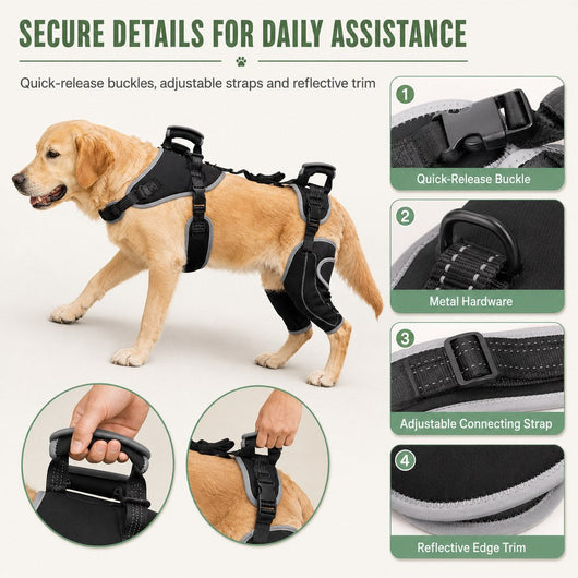 Komavic Full-Body Dog Lift Harness