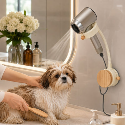 Hands-Free Pet Grooming Hair Dryer Holder
