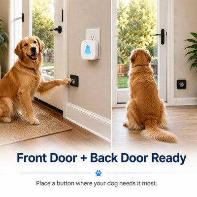 Komavic Wireless Dog Doorbell Potty Training Button