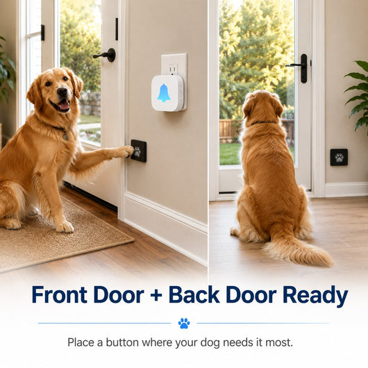 Komavic Wireless Dog Doorbell Potty Training Button