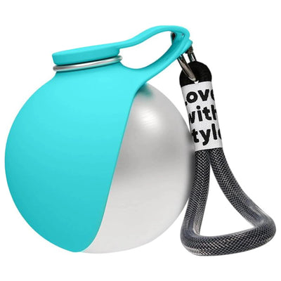 Portable Dog Water Bottle with Foldable Bowl