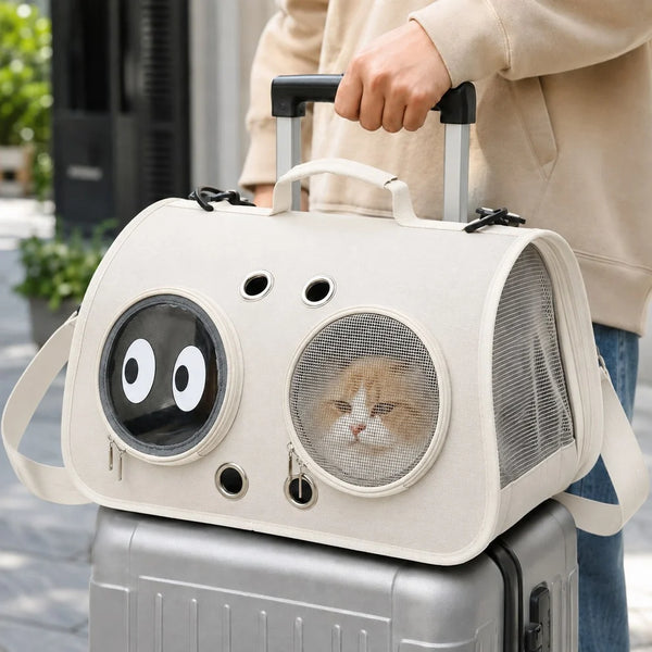 Komavic Breathable Cat Travel Carrier