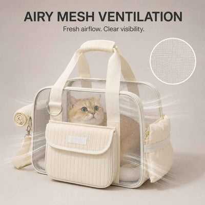 Komavic Breathable Mesh Pet Carrier Tote