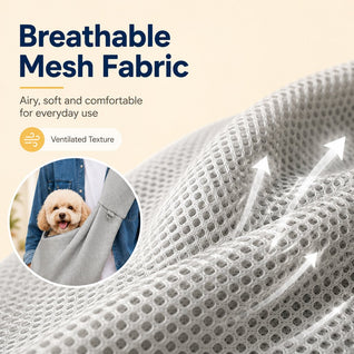 Komavic Breathable Crossbody Pet Sling Carrier