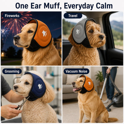 Komavic Soft Noise-Reducing Dog Ear Muffs
