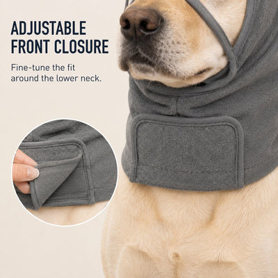 Komavic Calming Dog Hood with Clear Viewing Panel