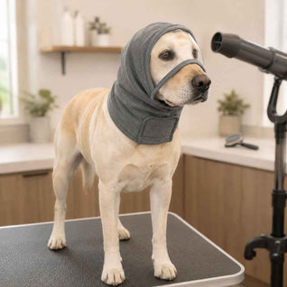 Komavic Calming Dog Hood with Clear Viewing Panel