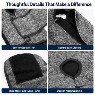 Komavic Cat Calming Vest Comfort Wrap for Stressful Moments