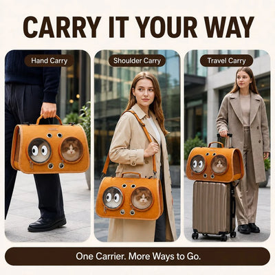 Komavic Breathable Cat Travel Carrier