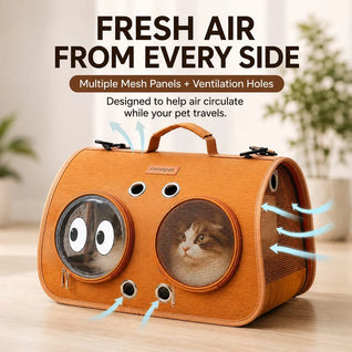 Komavic Breathable Cat Travel Carrier