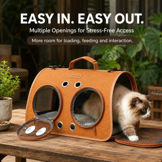 Komavic Breathable Cat Travel Carrier