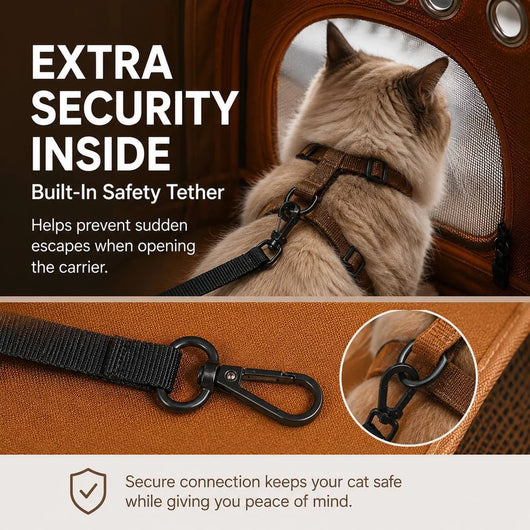 Komavic Breathable Cat Travel Carrier