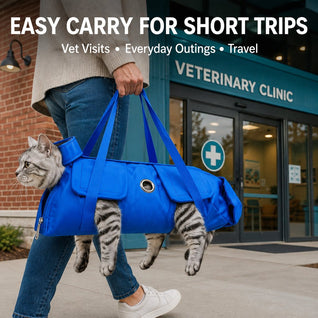Komavic Cat Grooming Bag Easy Nail Trimming & Bathing