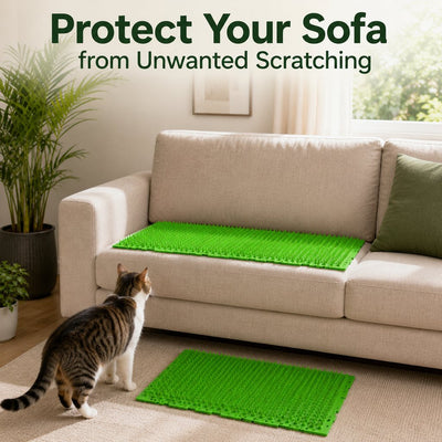 Green Cat Deterrent Mat
