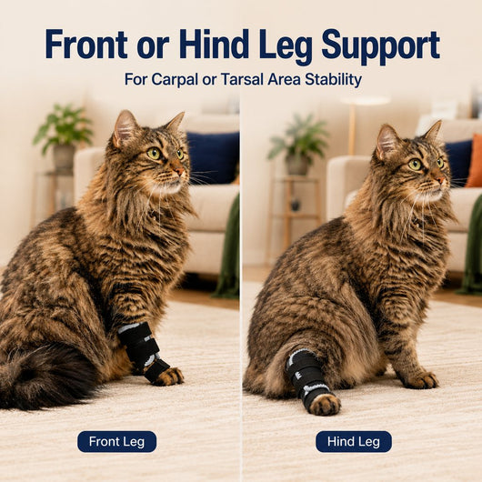 Komavic Cat Leg Brace Adjustable Recovery Support