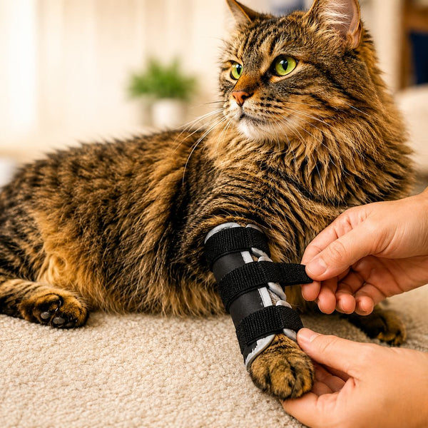 Komavic Cat Leg Brace Adjustable Recovery Support