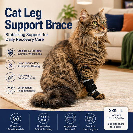 Komavic Cat Leg Brace Adjustable Recovery Support