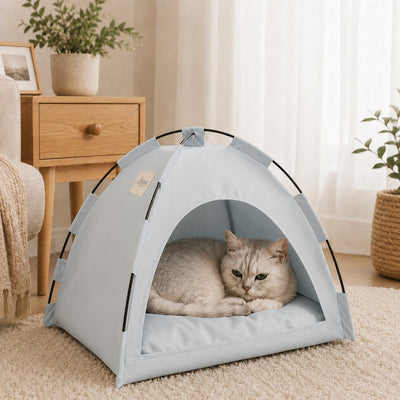 Komavic Cat Tent Bed Cozy Foldable Hideaway