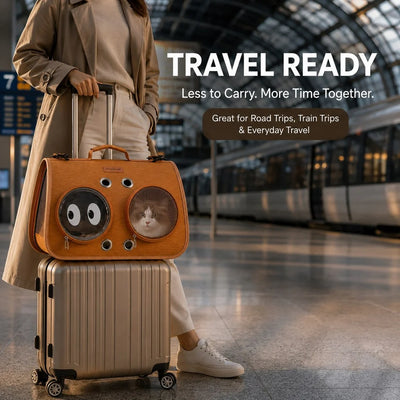Komavic Breathable Cat Travel Carrier