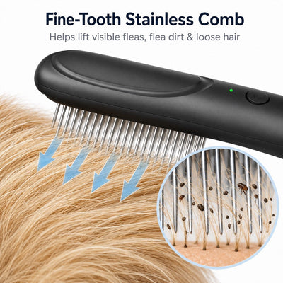 Electric Flea Comb for Dogs & Cats