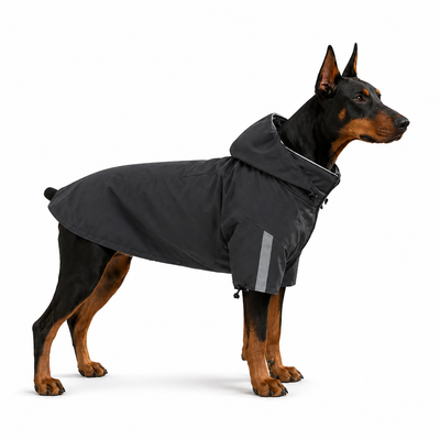 Komavic All-Weather Dog Trail Jacket — Removable Hood