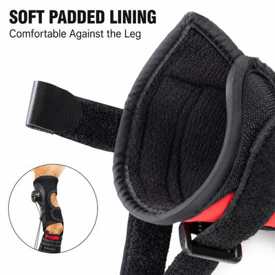 Komavic Adjustable Tension-Dial Dog Paw-Lift Support Boots – For Indoor Floors & Outdoor Walks, Paw Dragging & Scuffing Support