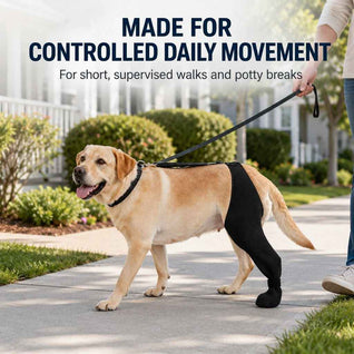 Komavic Rear Leg Recovery Sleeve for Dogs