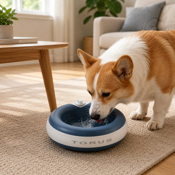 Komavic Cordless Self-Filling Pet Water Bowl