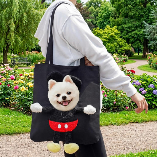 Head-Out Cat Carrier Tote with Safety Leash & Drawstring Opening