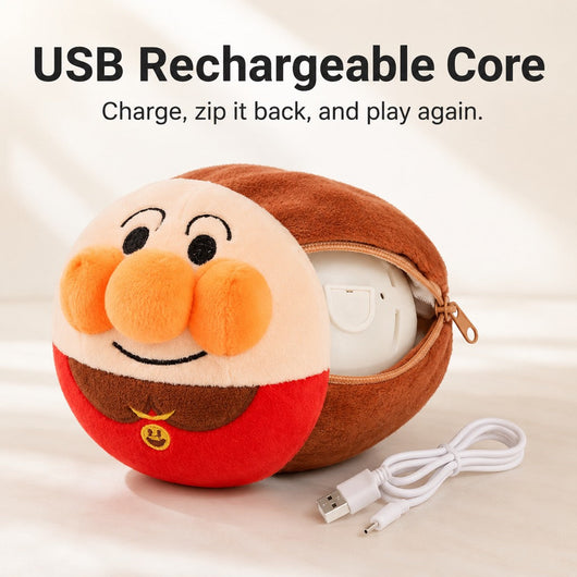 Interactive Electric Bouncing Plush Dog Toy