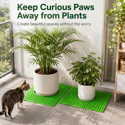 Green Cat Deterrent Mat