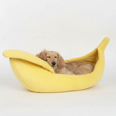 Komavic Banana Cave Bed for Dachshunds